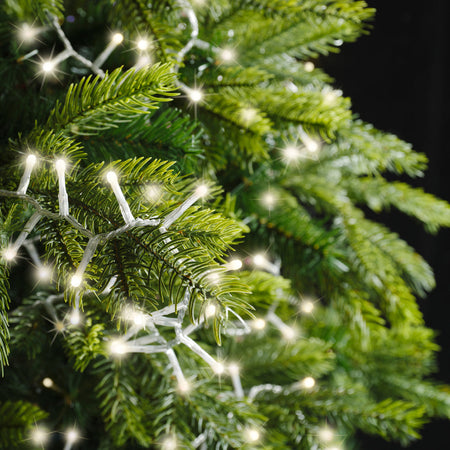 Luci di natale a catena con led da Ø 5 mm da esterno con 8 funzioni, da 1000 LED