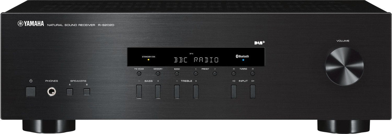 Yamaha sintoamplificatore r-s202d 100wx2 dab / dab+ bluetooth - nero - ARS202DBL