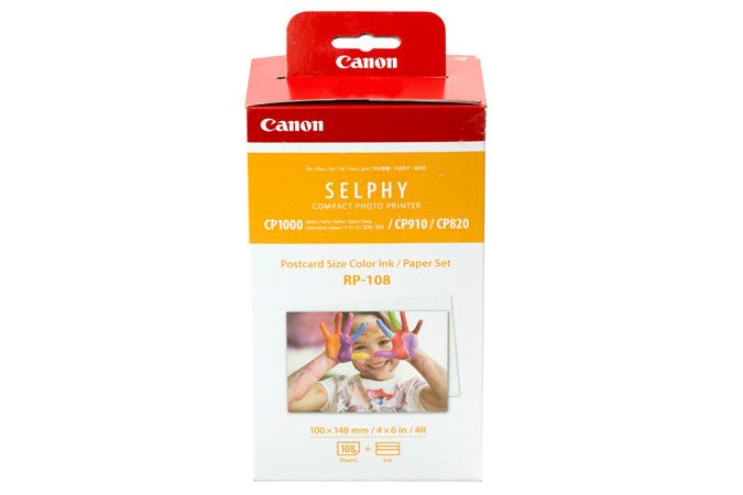 Canon set inchiostro a colori rp-108 e carta 100 x 148 mm, 108 fogli - 8568B001