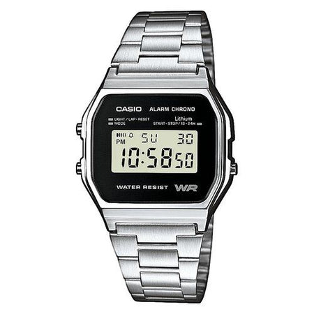 Orologio vintage iconic silver e black a158wea 1ef