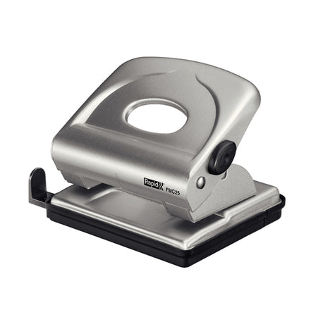 Perforatore 2 Fori Passo 8 Fmc25+ Max 30Fg Argento Rapid
