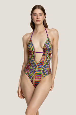 4GIVENESS | Costume intero Masai Colors