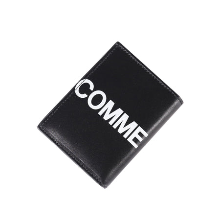 COMME DES GARCONS WALLET Huge Logo Wallet in Black da donna
