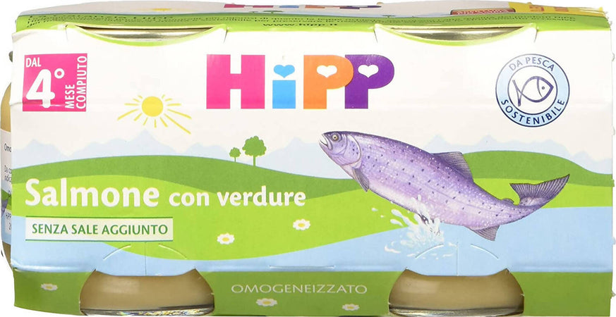 4x Hipp Pesce 80gr Omogeneizzato di Pesce Omogeneizzati 4 Vasetti da 80gr. Cad. Pesce Omogeneizzato Sanitaria Gioia del Bimbo - Villa San Giovanni, Commerciovirtuoso.it