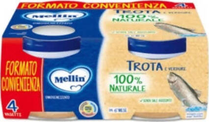 4x Mellin Pesce 80gr Omogeneizzato di Pesce Omogeneizzati 4 Vasetti da 80gr. Cad. Pesce Omogeneizzato Sanitaria Gioia del Bimbo - Villa San Giovanni, Commerciovirtuoso.it