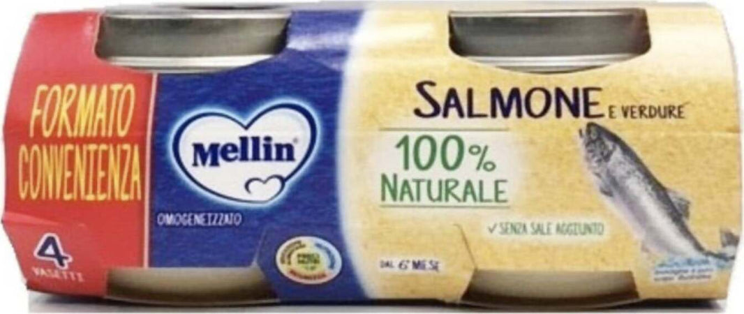 4x Mellin Pesce 80gr Omogeneizzato di Pesce Omogeneizzati 4 Vasetti da 80gr. Cad. Pesce Omogeneizzato Sanitaria Gioia del Bimbo - Villa San Giovanni, Commerciovirtuoso.it