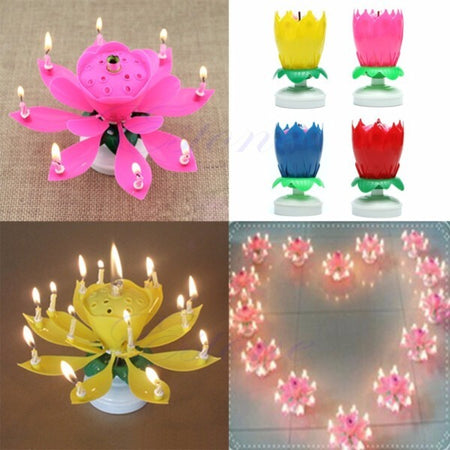 5-Pz-Candele-A-Fontana-Piriche-Luminose-Magic-Flambe'-Addobbo-Torta-Festa-Party