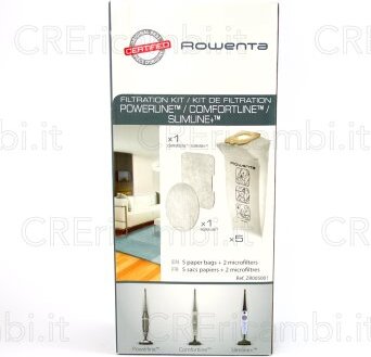 5-Sacchetti-+-2-Microfiltri---Powerline-/-Comfortline-/-Slimline+