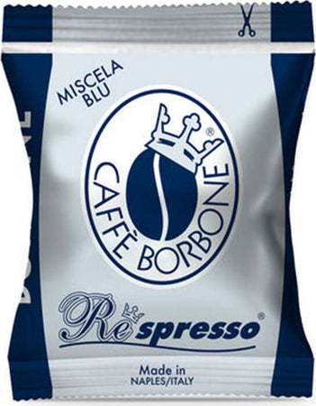 50-Capsule-Compatibili-Nespresso,-Miscela-Blu-Respresso,-Caffè-Borbone