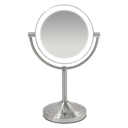 Homedics specchio girevole con ingrandimento x7 e illuminazione a led mir-8150-eu - MIR 8150 EU