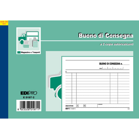 Blocco Buoni Di Consegna 50/50 12X17,5Cm Ric E5197C