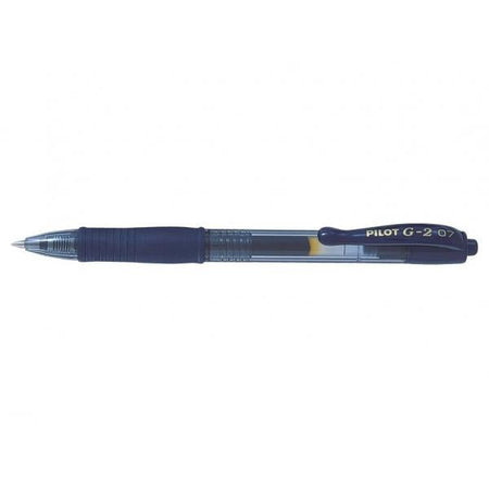 Penna Roller gel scatto Pilot G-2 - Punta 0,7mm - Colore BLU - Confezione 12 pezzi