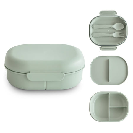 Sacco Per Il Pranzo Solid Sage 7X18.5X16 Cm Mushie