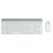 Tastiera e Mouse Logitech MK470 Bianco Francese AZERTY
