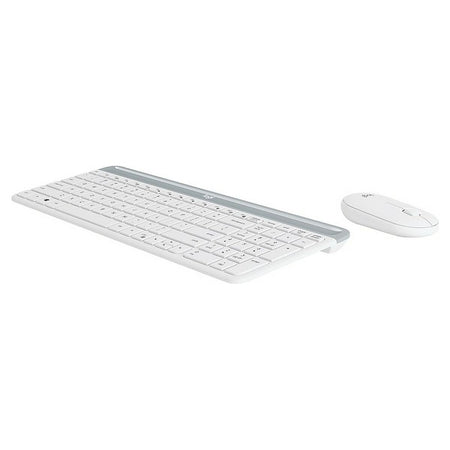 Tastiera e Mouse Logitech MK470 Bianco Francese AZERTY