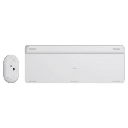 Tastiera e Mouse Logitech MK470 Bianco Francese AZERTY