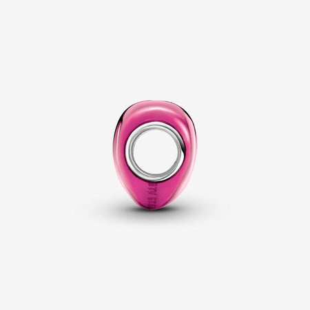Pandora - Charm Cuore Metallico Rosa