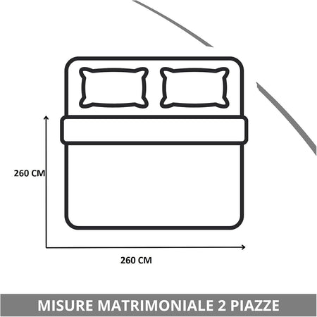 Bassetti Granfoulard Trapunta invernale Matrimoniale in Raso Como R1 2012S130
