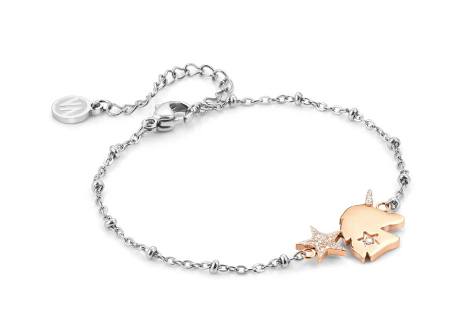 NOMINATION - BRACCIALE HAPPYWORLD UNICORNO E STELLA