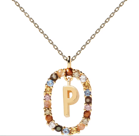 PDPaola - COLLANA CON LETTERA P
