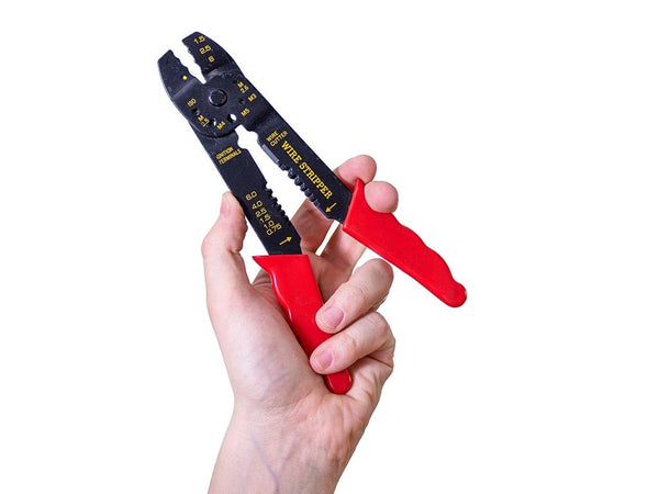 Pinza per capicorda e terminali isolati con manici in PVC