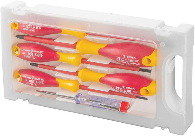 Set di Cacciaviti isolati in serie in acciaio al cromo molibdeno, da 6 pezzi