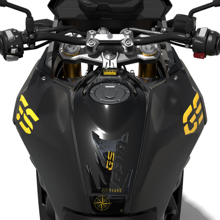 Paraserbatoio Adesivo 3D moto compatibile con BMW G 310 GS 40th ann. 2017-2023
