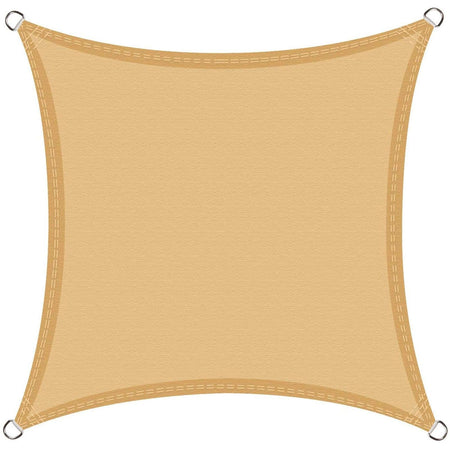 TENDA A VELA OMBREGGIANTE QUADRATA 3,6 X 3,6 RESISTENTE AI RAGGI UV