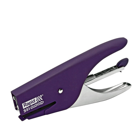 Cucitrice A Pinza Rapid S51 Soft Grip Viola