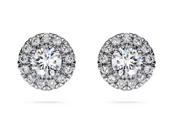 SWAROVSKI - Orecchini a lobo halo Eternity