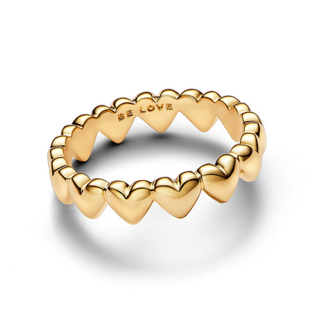 Pandora - Anello Fascia a Cuori Be Love