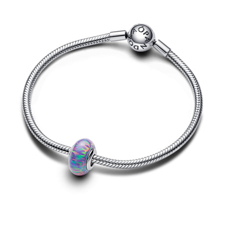 Pandora - Charm Opale Glitter Viola