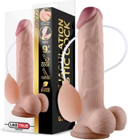 Dildo realistico con Funzione di Eiaculazione
