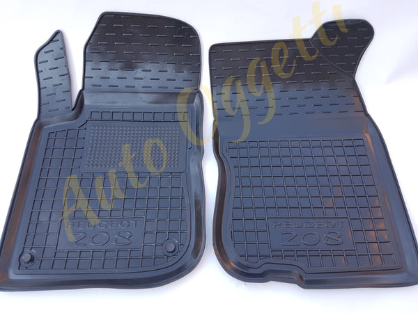 Tappetini di gomma per Peugeot 208 (2012+...)