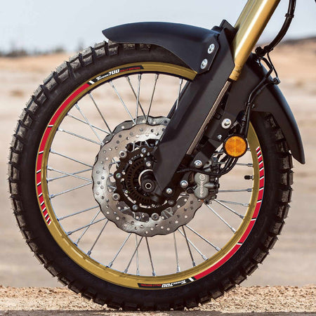 Strisce adesive per cerchi moto compatibili Yamaha Tenere 700 Rally Edition 2022