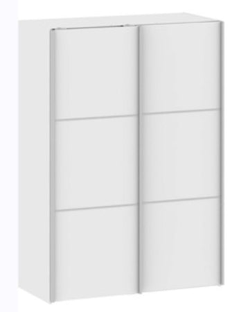 KIT ARMADIO VERONA CON 2 ANTE SCORREVOLI COLORE BIANCO O ROVERE