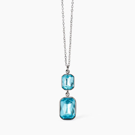 Kidult - Collana a girocollo con cristalli pendenti STYLE 01