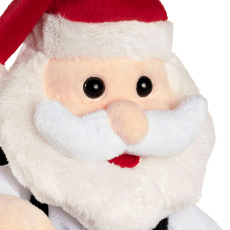 Peluche natalizio con animazioni e suoni, decorazione per interno