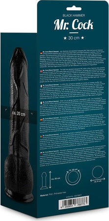 55078877 Mr. Cock Black Hammer 30 Cm Black Fallo Realistico Gigante Nero Salute e cura della persona/Erotismo e contraccezione/Sex toys/Dildo/Dildo realistici Kondorama - Martinsicuro, Commerciovirtuoso.it