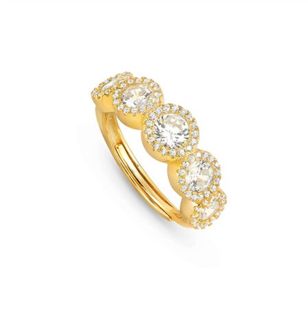NOMINATION - ANELLO SEIDIVINA CON CUBIC ZIRCONIA