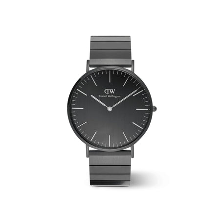 Daniel Wellington - Orologio Classic Piano Link Onyx Unitone