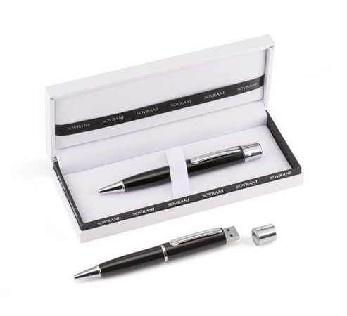 Sovrani Penna roller con chiave usb