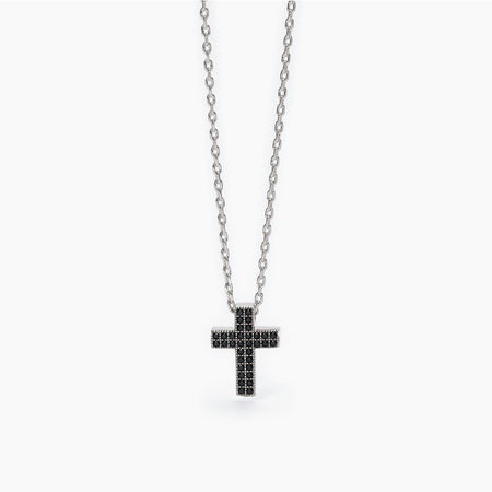 Mabina - Collana in argento con croce pendente MYSTICAL