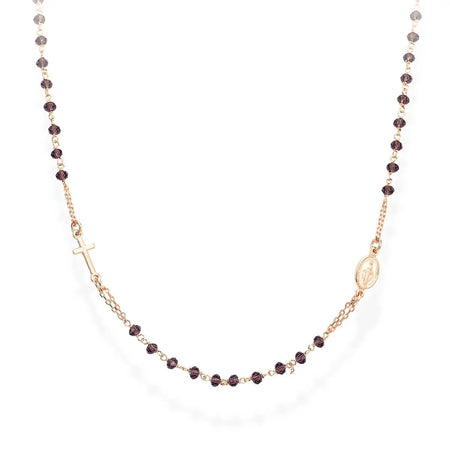 Amen - Collana Rosario Cristalli Vinaccia