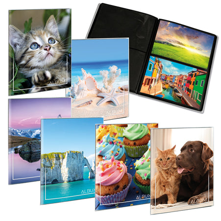 Album Foto Saldato 23X30Cm Fino A 80 Foto 14X19Cm Assortiti Lebez