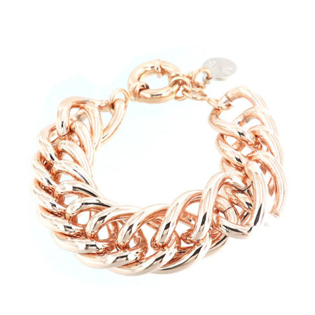 BYSIMON - Bracciale in Metallo a catena