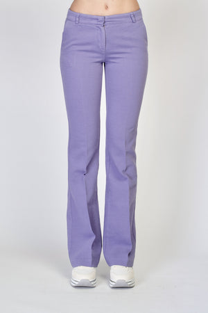 Kiltie Pantaloni Lavanda da donna