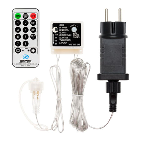 Trasformatore per tenda luminosa SMART Connect con timer fino a 12 mt