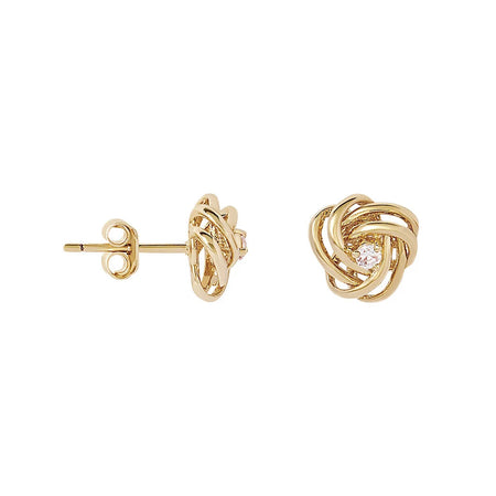 Stroili -  Orecchini Lobo Golden Dream Placcato Oro Giallo Cubic Zirconia
