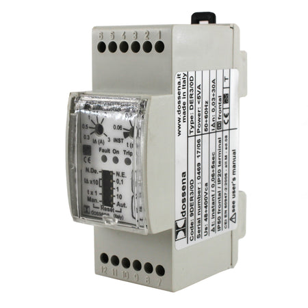 Differenziale elettronico 110V-230VCA 0,03A-30A 1 scambio RD2 Aleyay